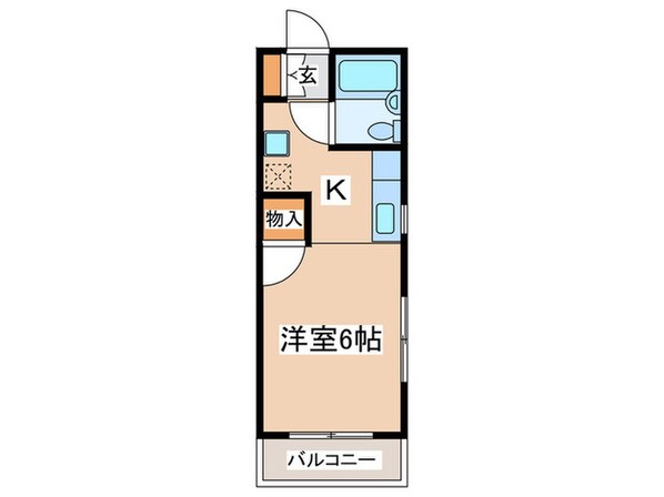 フラットＴの物件間取画像